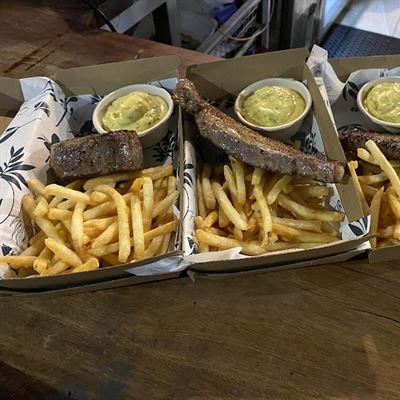 The Steak Frites by Chef Jon Mosman