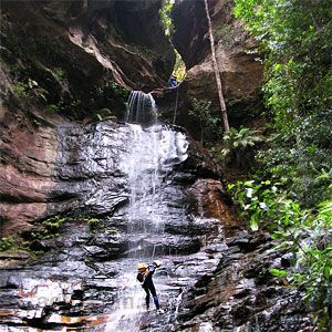Canyoning in the Blue Mountains