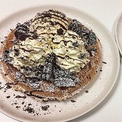 Waffle and Coffee