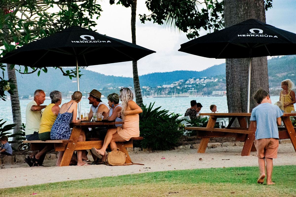Northerlies Beach Bar and Grill, Airlie Beach Modern Australian