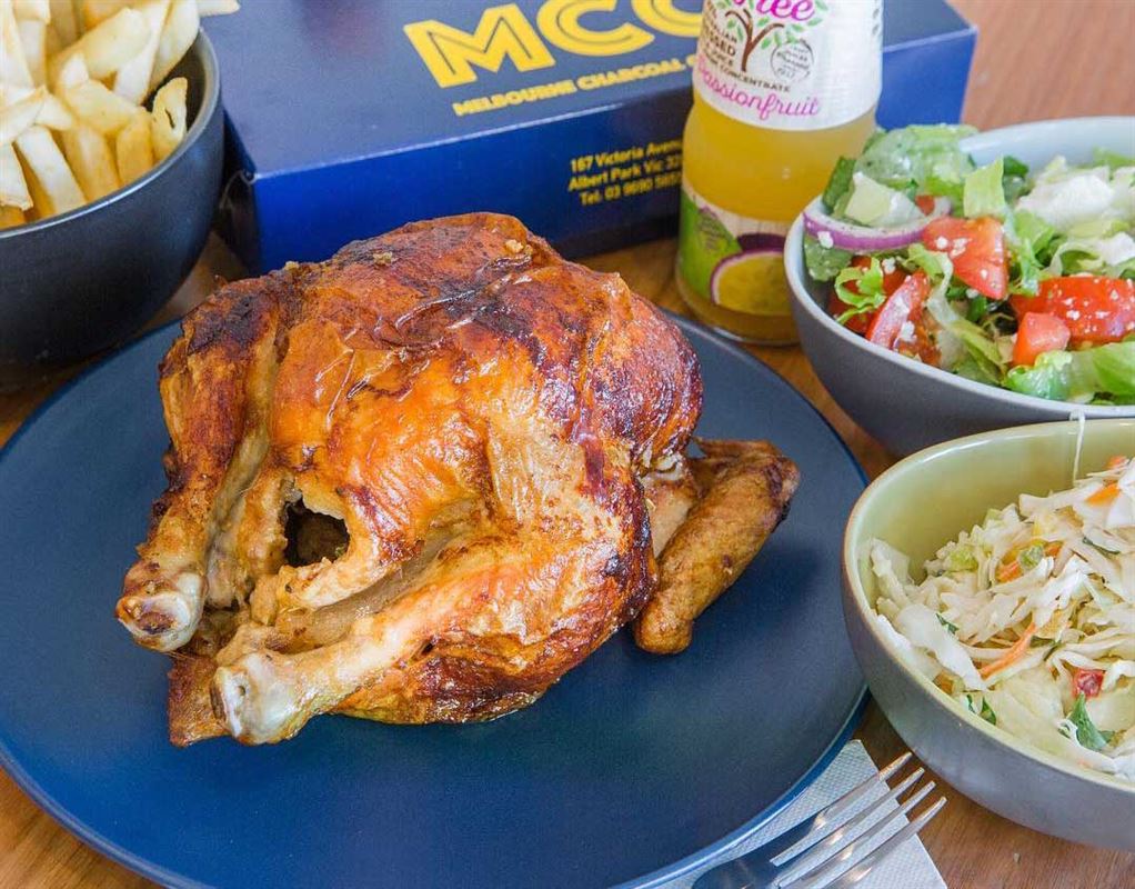 Melbourne Charcoal Chicken, Albert Park Modern Australian Restaurant