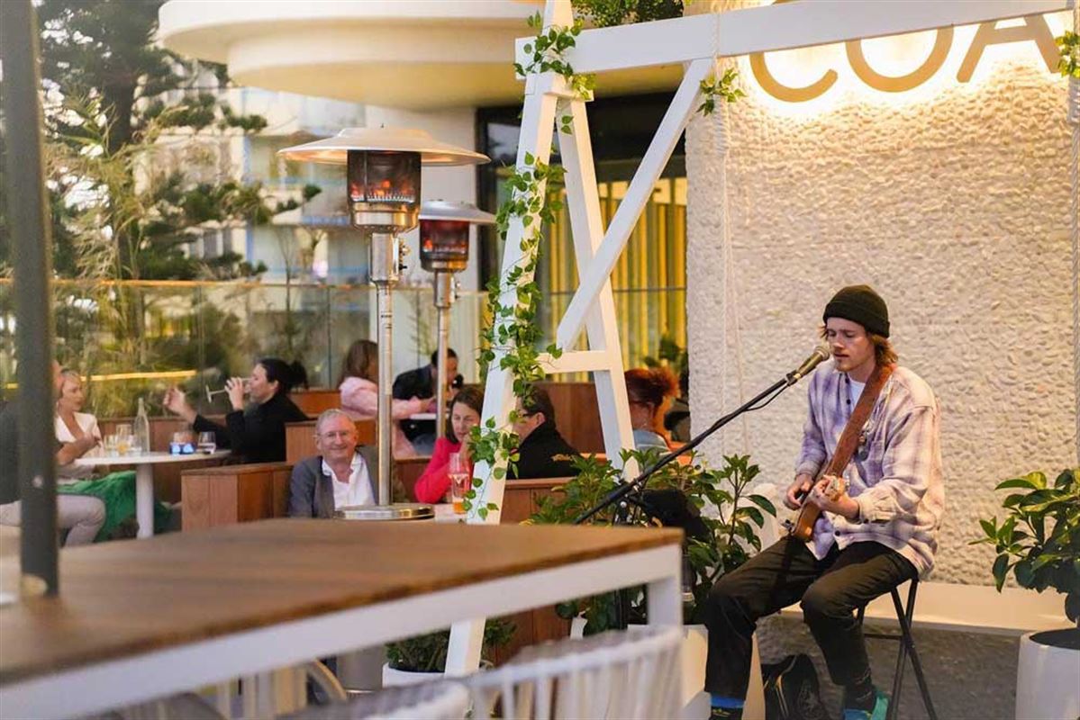 Coast Beach Bar & Kitchen, Surfers Paradise Modern Australian