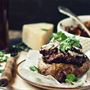 Beef and Black Bean Chilli Stuffed Potatoes