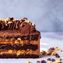Chocolate Cake with Peanut Butter Frosting