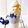 Cashew Coconut Banana Ice Cream, Chia Pudding & Blueberries