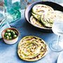 Grilled Green Olive Breads