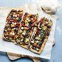 Mediterranean Vegetable and Macadamia Pizza
