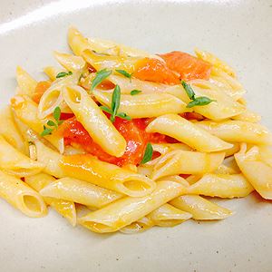 Penne, Ox Heart Tomato, Oregano