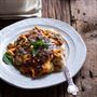 Italian Quinoa Risotto Lasagne Casserole with Truffle Oil