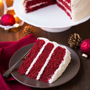 Red Velvet Cake with Cream Cheese Frosting 