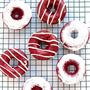 Baked Red Velvet Doughnuts