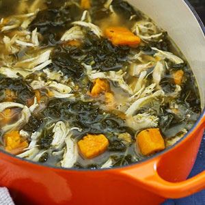 Chicken and Kale Soup 