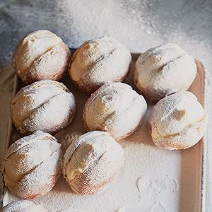Vanilla Custard Donuts - Chef Recipe by Cherie Bevan and Tass Tauro