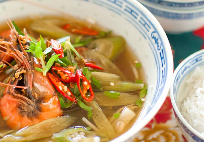 Canh Chua - Vietnamese Sour Tamarind Soup