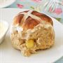 Apple Hot Cross Buns