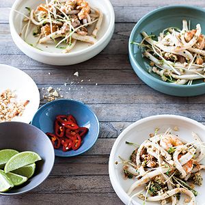 Pad Thai with Squid 'Noodles' - By Ian Thorpe