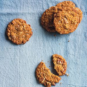 Pecan and Cinnamon Oat Biscuits - By Anneka Manning