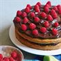 Cannellini Vanilla Sponge Cake with Chocolate Avocado Frosting - by Hemsley and Hemsley