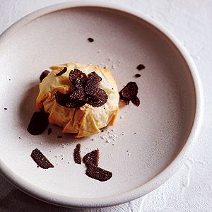 Goats' Cheese and Truffle Baked in Pastry - Chef Recipe by Rodney Dunn
