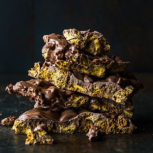 Chocolate Coated Honeycomb - Chef Recipe by Kirsten Tibballs