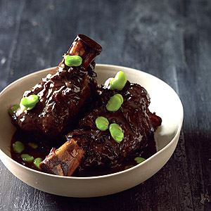 Braised Veal Shanks with Red Wine by Manu Feildel