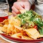 Guacamole with pickled jalapeno