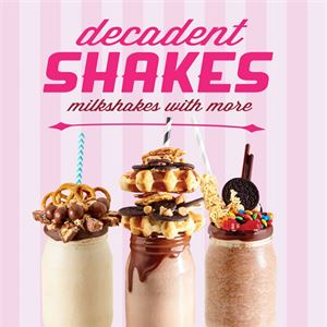 Pash Me Decadent Shake - Recipe by Matthew, Sarah & Brendan Aouad