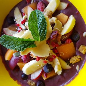 Mixed Berry Acai Bowl - by Seed Cafe 