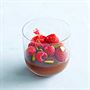 Cacao Mousse with fresh Raspberries and Pistachios by Post
