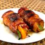 Enoki Mushrooms Wrapped in Bacon