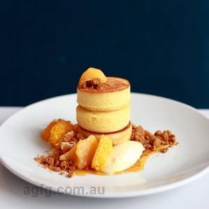 Mandarin and White Chocolate Pikelets - Chef Recipe by Matt Rollings