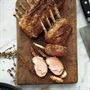 Slow-Roasted Rack of Lamb with Quinoa Salad and Tahini Sauce - Chef Recipe by Neil Perry