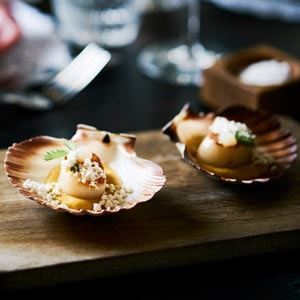 Capesante Scallops with Truffle Powder - Chef Recipe by Paolo Masciopinto