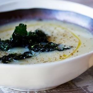 Cauliflower, Potato and Leek Soup - Chef Recipe by Sam Vecchio