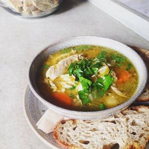 Roasted Chicken and Fennel Soup - Chef Recipe by Michelle Ivory
