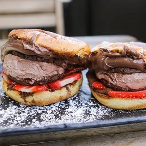 Nutella Burger - Chef Recipe by Katherine Anastasios