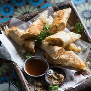 Mumbai Frankie - Chef Recipe by Peter Kuruvita