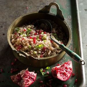 Yagut Palau - Pomegranate Rice - Chef Recipe by Peter Kuruvita