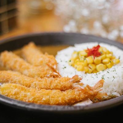 Ebi Katsu Sizzling Curry - Recipe by Pepper Lunch
