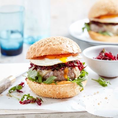 The Aussie Burger - Chef Recipe by Curtis Stone