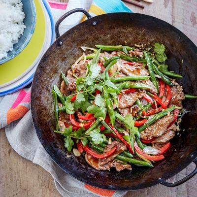 Beef and Green Bean Stir-fry - Chef Recipe by Curtis Stone