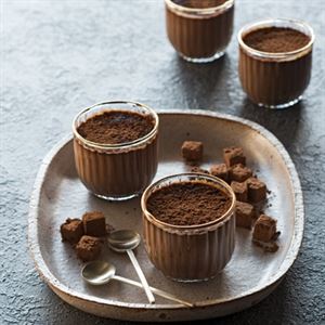 Turkish Coffee Petits Pots with Chocolate Marshmallows by Greg and Lucy Malouf