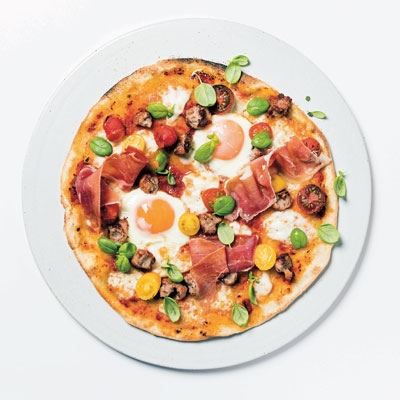 Breakfast Pizza - Chef Recipe by Darren Purchese