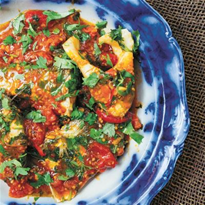 Chraime: Fish in Spicy Tomato Sauce by Haya Molcho