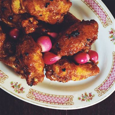 Truffle Honey Fried Chicken - Chef Recipe by Amy Hamilton