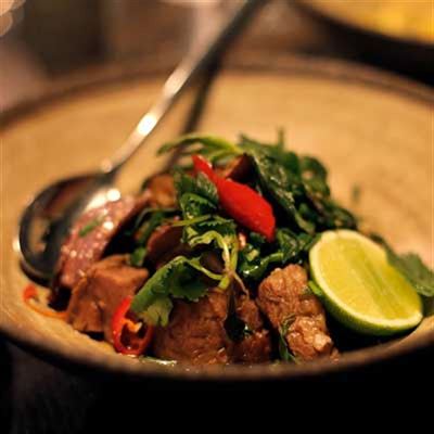 Braised Lamb Crying Tiger - Chef Recipe by Peter Sheppard