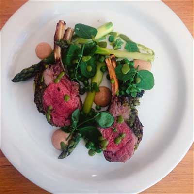 Lamb and Peas - Chef Recipe by Dan Mulheron