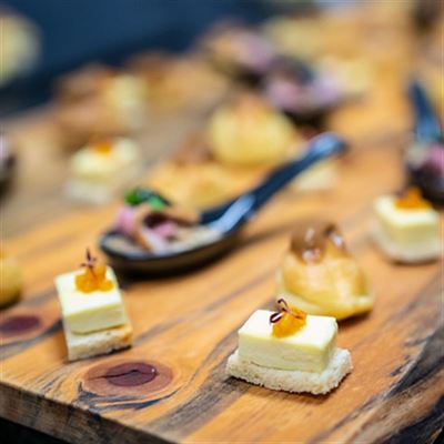 Goats' Cheese Panna Cotta with Saffron Candy Apples - Chef Recipe by Jason Ludwig