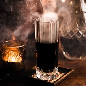 Black Night Cocktail - Recipe by Canvas Cocktail & Wine Bar