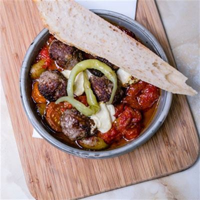 Syracuse Lamb Meatballs with Napoli Sauce - Chef Recipe by Kritapat Phadungkarn